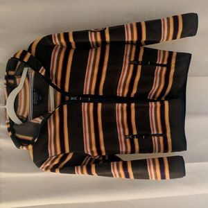 Kids Pendleton fleece jacket striped size 9/10